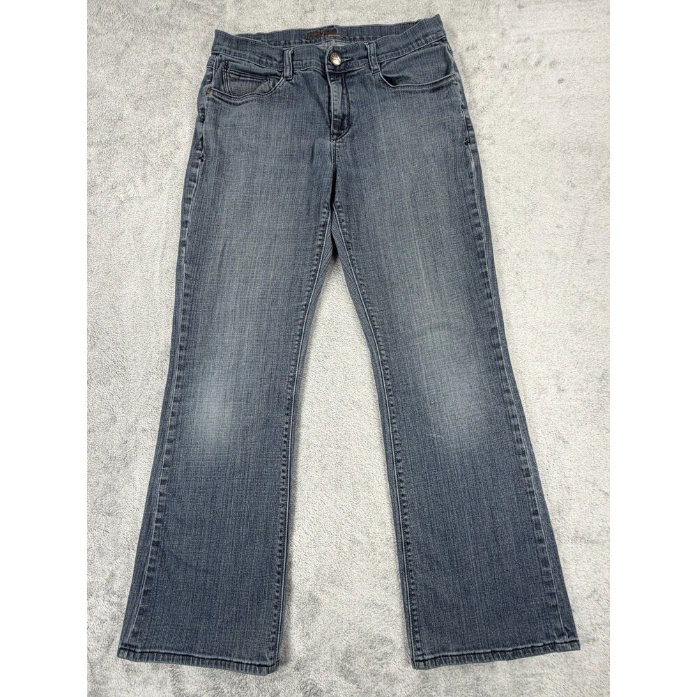 Foster Jeans Co. Women’s Size 12 Medium Wash Bootcut Stretch Denim Jeans